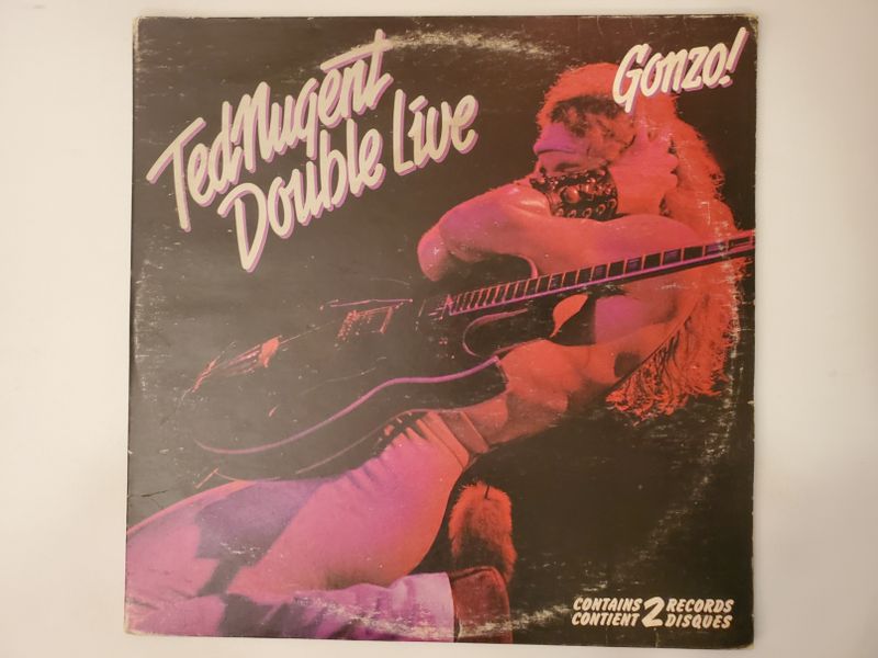 Ted Nugent Double Live Gonzo! vinyl record